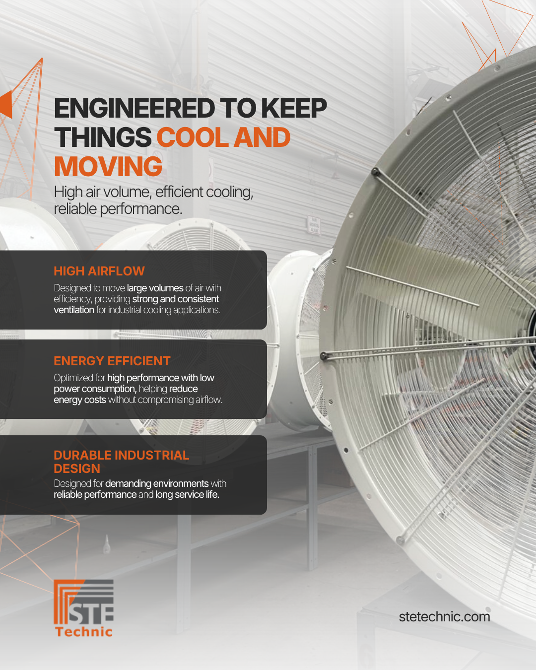 Her Şeyin Serin Ve Harekette Kalmasını Sağlamak İçin Tasarlandı