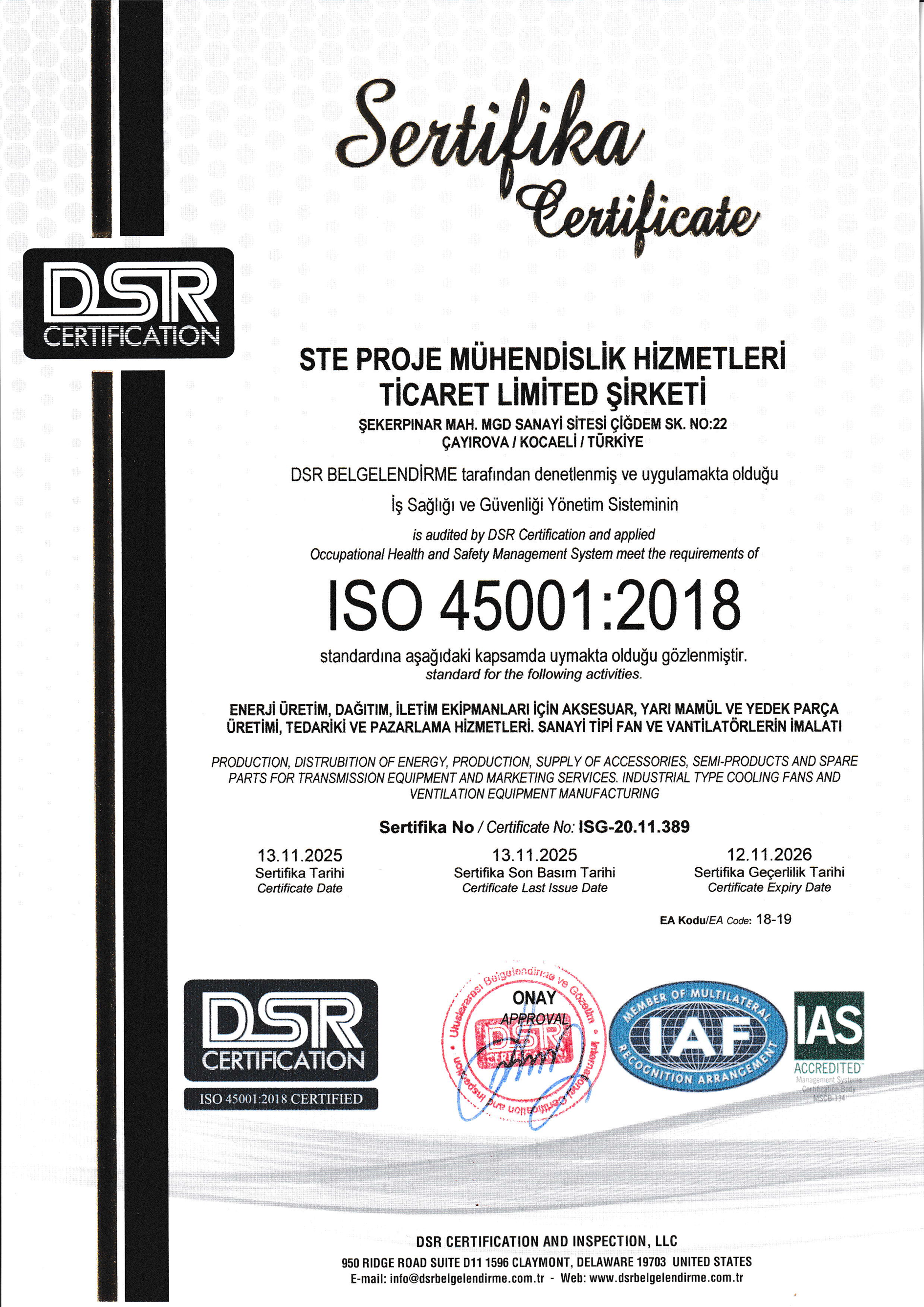 ISO 45001