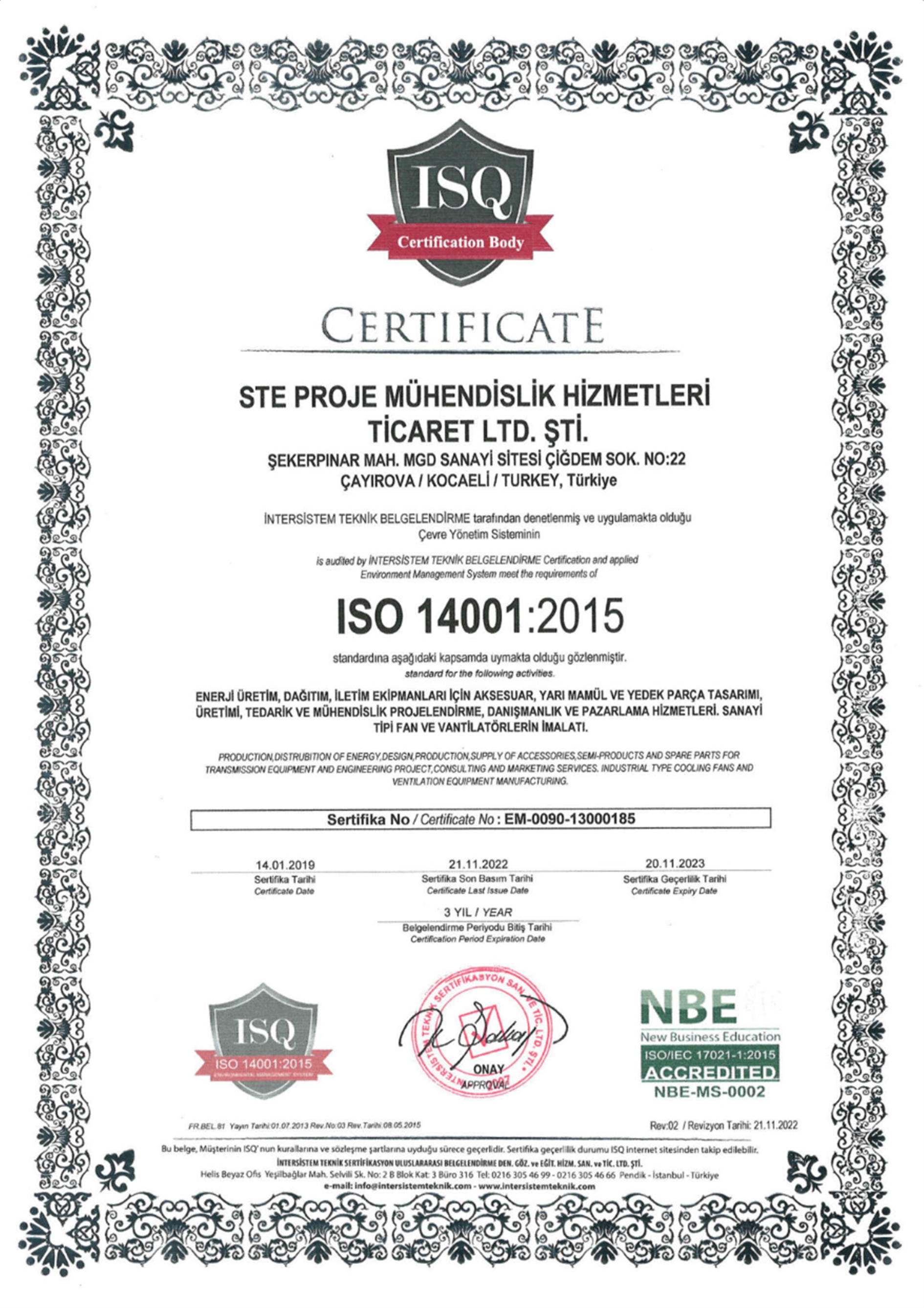 ISO 14001