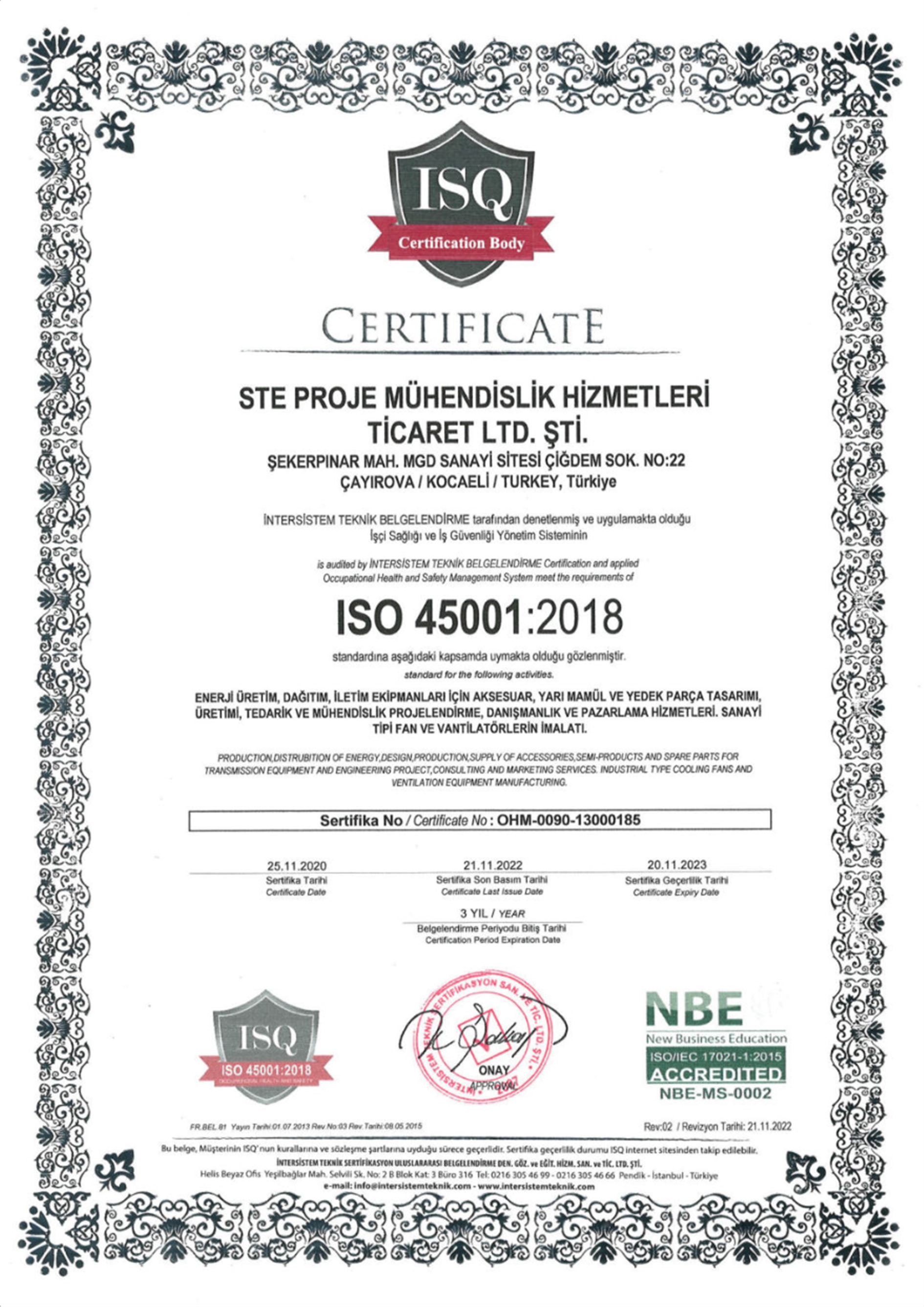 ISO 45001